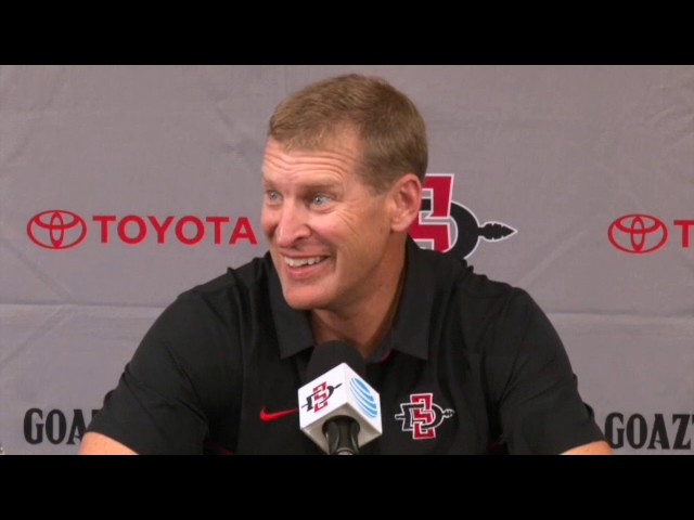 SDSU FOOTBALL: BOBBY HAUCK - 2017 AZTECS SPECIAL TEAMS FALL CAMP PREVIEW -  8/3/17 - San Diego State Aztecs