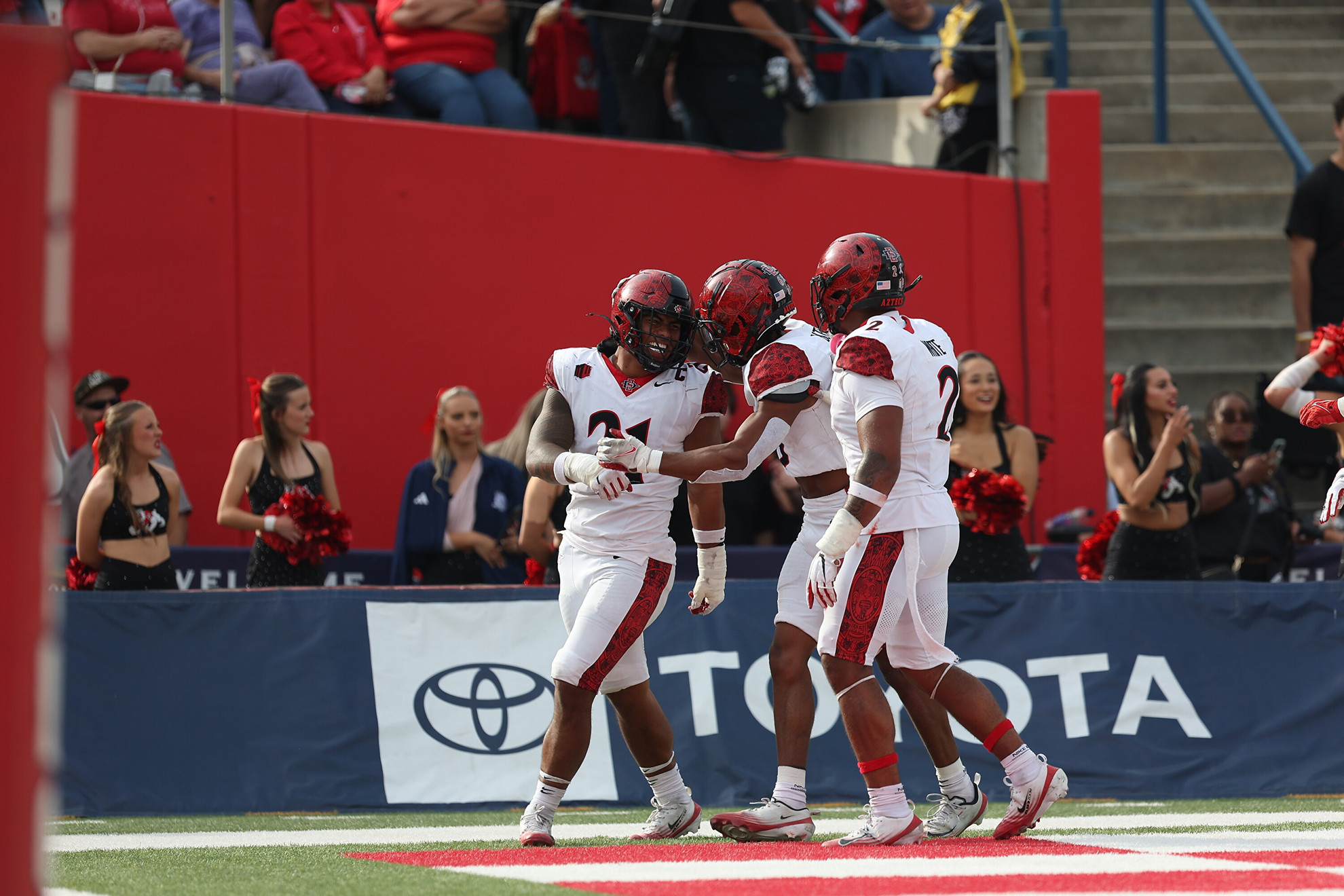 Aztec Football Game Football at The Team Up North - San Diego State Aztecs