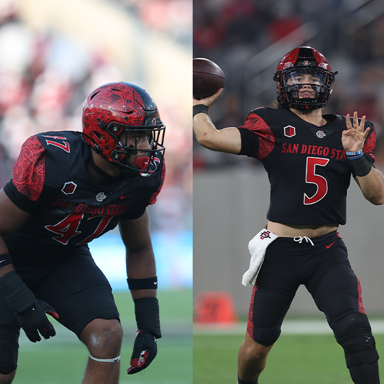 Trey White, Danny O'Neil Earn Mountain West Weekly Honors - San