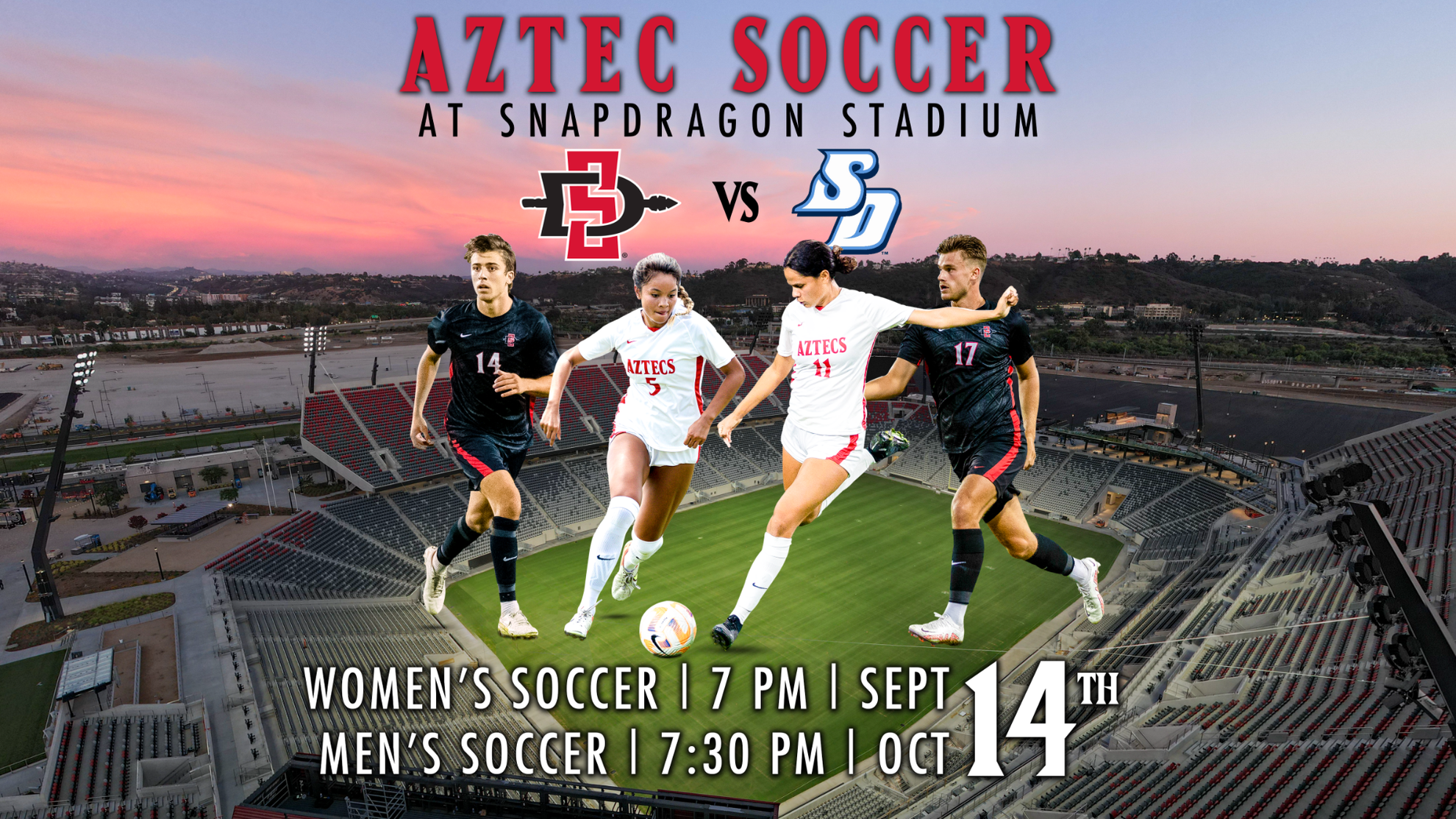 Soccer Programs to Host San Diego at Snapdragon Stadium - San Diego ...