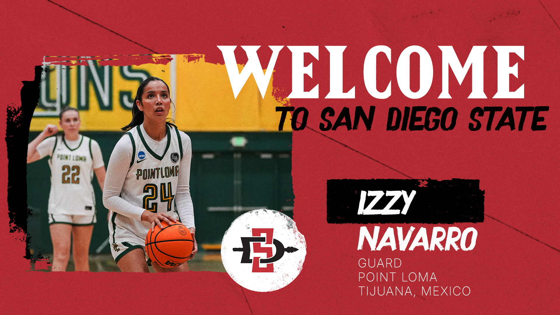 Aztecs Add Izzy Navarro