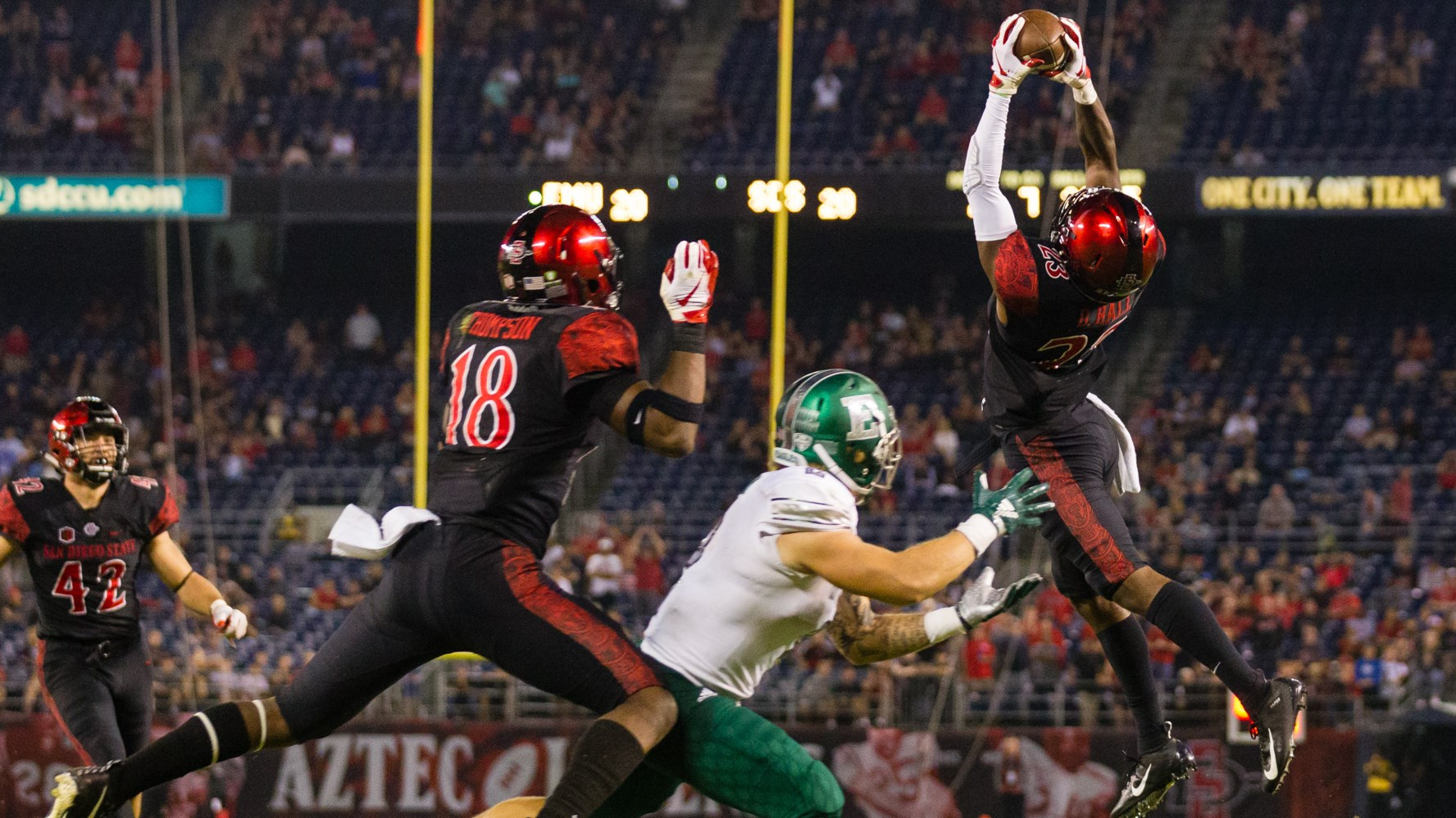 Aztecs Beat Eastern Michigan 23-20 in OT - San Diego State Aztecs