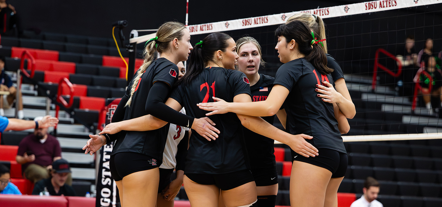 Aztecs Run Out of Steam Late, Fall at Utah State in Five Sets - San ...