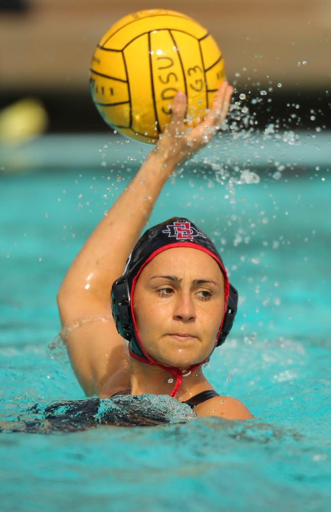 Emily Tylka - Women's Water Polo 2015 - San Diego State Aztecs
