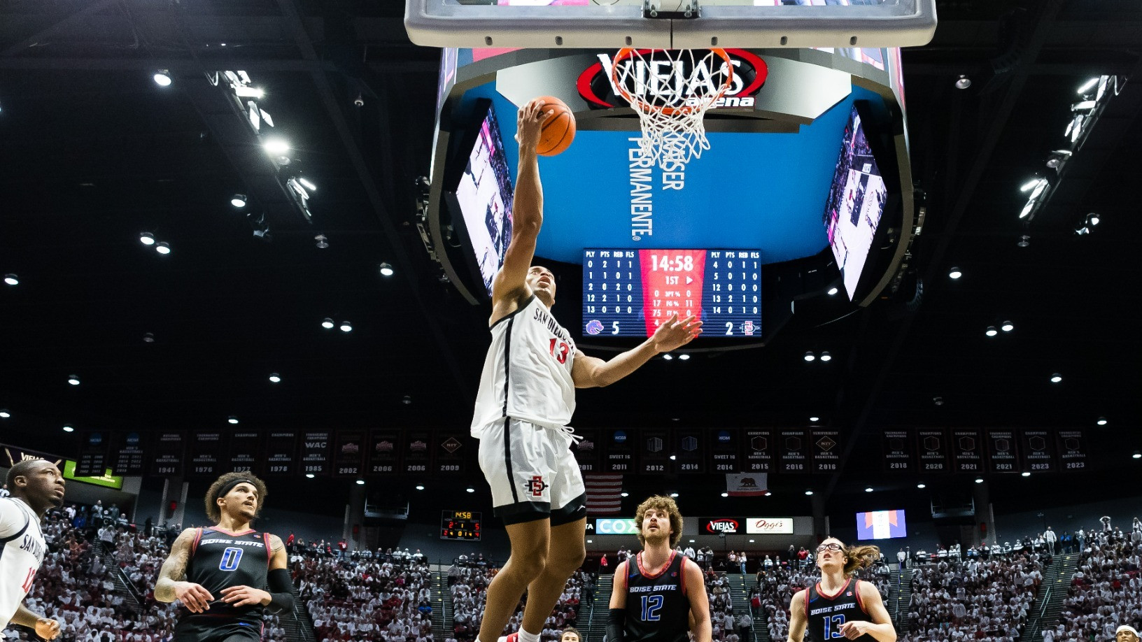 Jaedon LeDee On Wooden Award National Ballot - San Diego State Aztecs