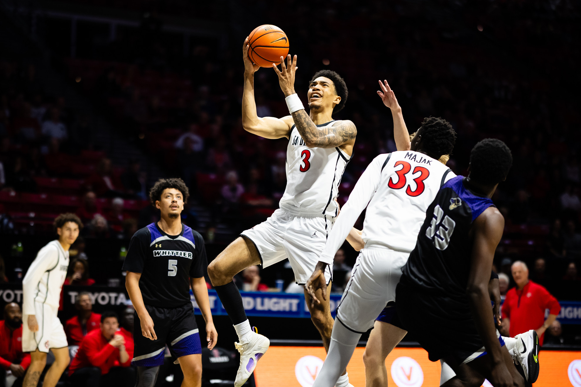 Aztecs Outlast Broncos in Triple Overtime Thriller, 110-107 - San Diego State Aztecs